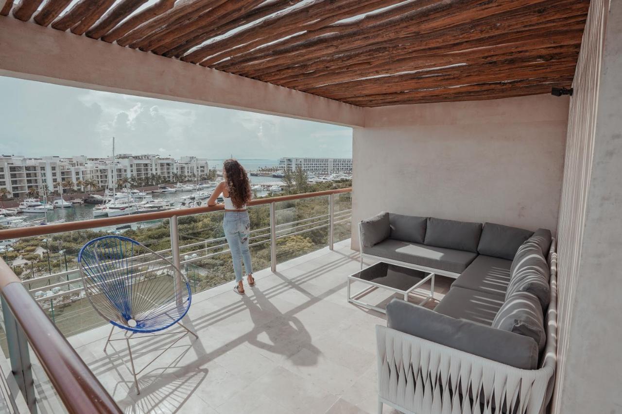 La Amada Condo With Marina View 칸쿤 외부 사진